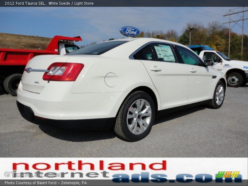 White Suede / Light Stone 2012 Ford Taurus SEL