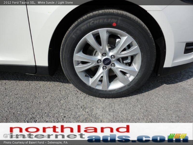 White Suede / Light Stone 2012 Ford Taurus SEL