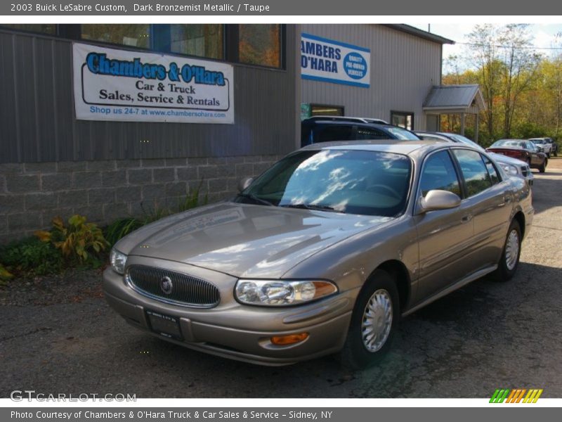 Dark Bronzemist Metallic / Taupe 2003 Buick LeSabre Custom