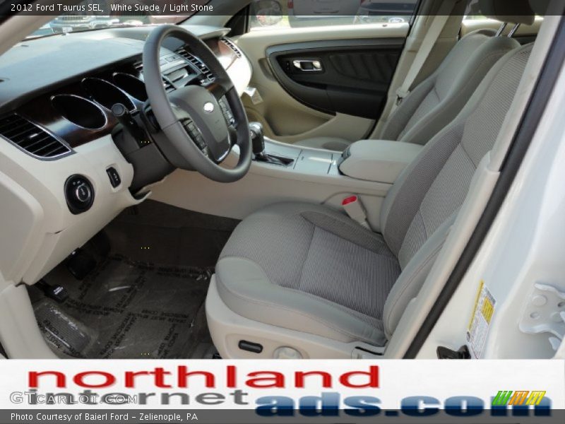 White Suede / Light Stone 2012 Ford Taurus SEL