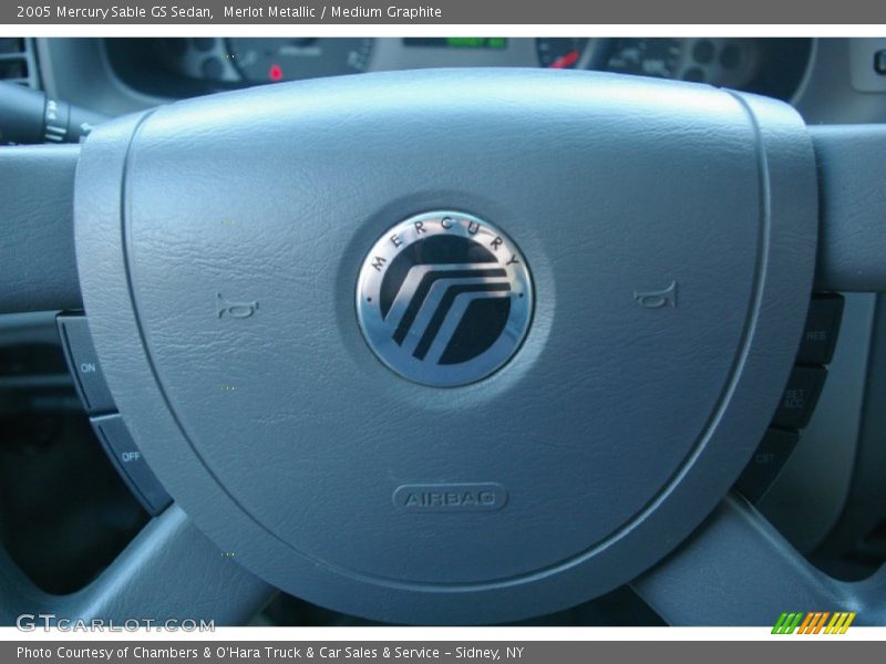 Merlot Metallic / Medium Graphite 2005 Mercury Sable GS Sedan