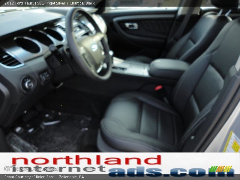 Ingot Silver / Charcoal Black 2012 Ford Taurus SEL