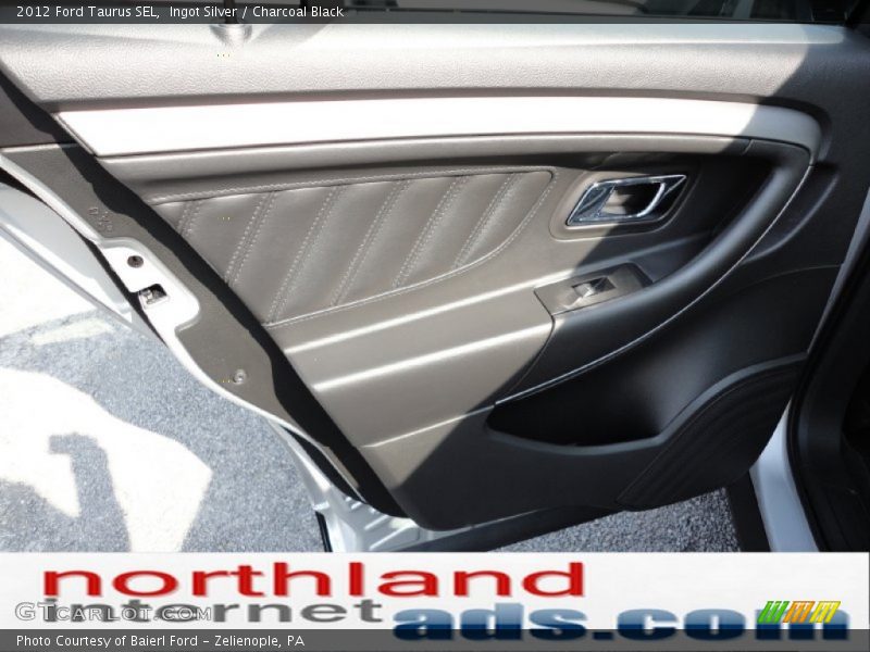 Ingot Silver / Charcoal Black 2012 Ford Taurus SEL