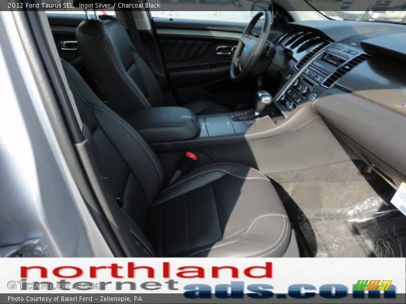 Ingot Silver / Charcoal Black 2012 Ford Taurus SEL