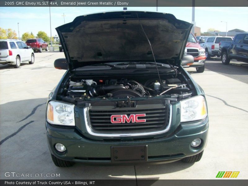 Emerald Jewel Green Metallic / Ebony 2005 GMC Envoy XL SLT 4x4