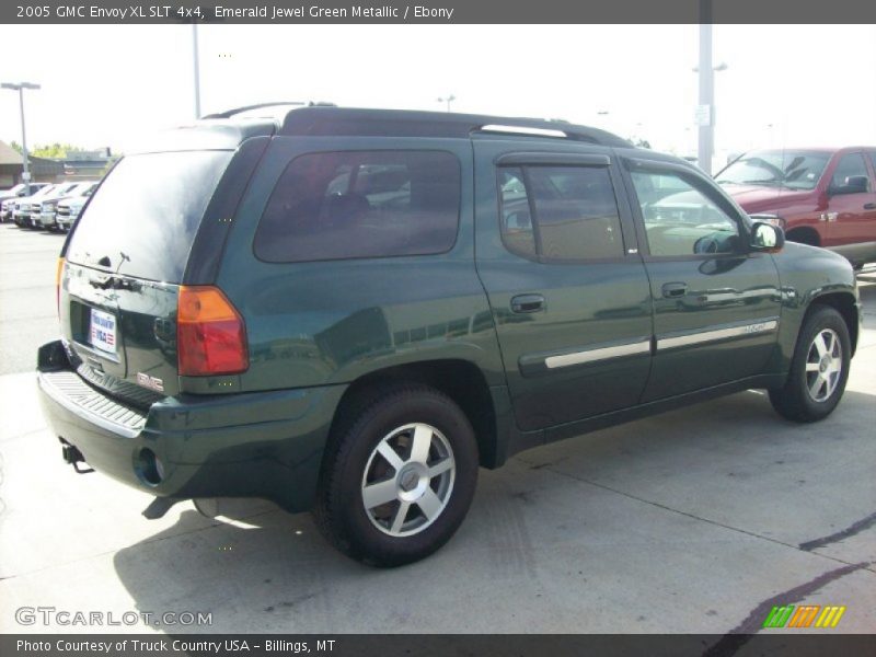 Emerald Jewel Green Metallic / Ebony 2005 GMC Envoy XL SLT 4x4