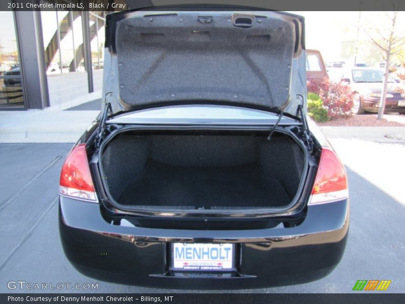 Black / Gray 2011 Chevrolet Impala LS