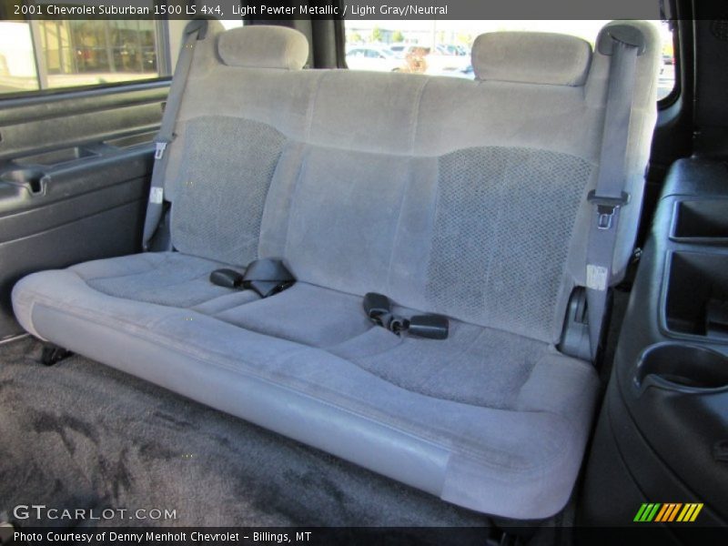 Light Pewter Metallic / Light Gray/Neutral 2001 Chevrolet Suburban 1500 LS 4x4