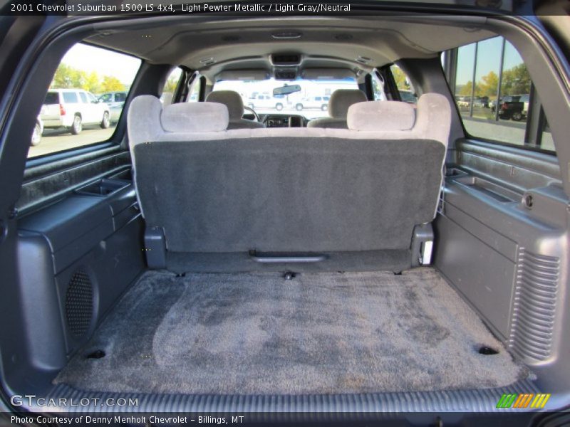 Light Pewter Metallic / Light Gray/Neutral 2001 Chevrolet Suburban 1500 LS 4x4