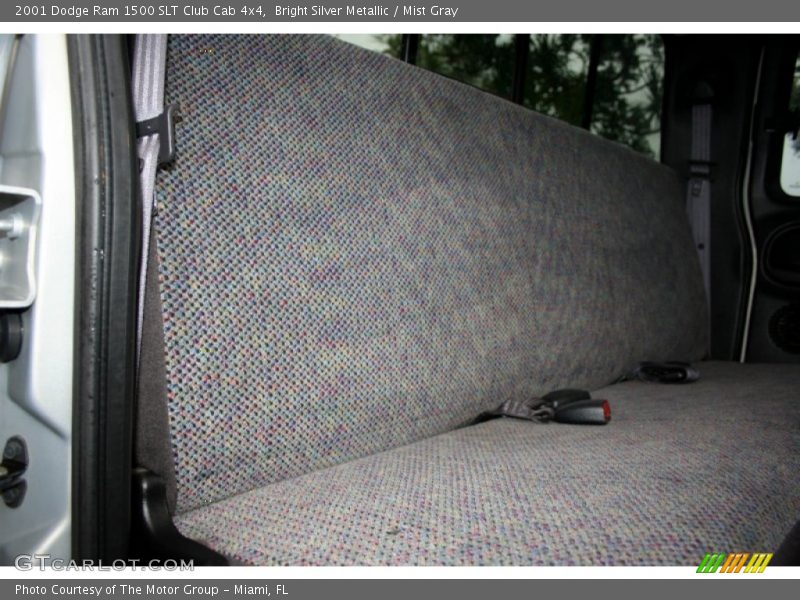 Bright Silver Metallic / Mist Gray 2001 Dodge Ram 1500 SLT Club Cab 4x4
