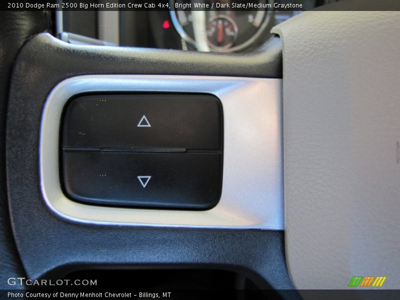 Bright White / Dark Slate/Medium Graystone 2010 Dodge Ram 2500 Big Horn Edition Crew Cab 4x4