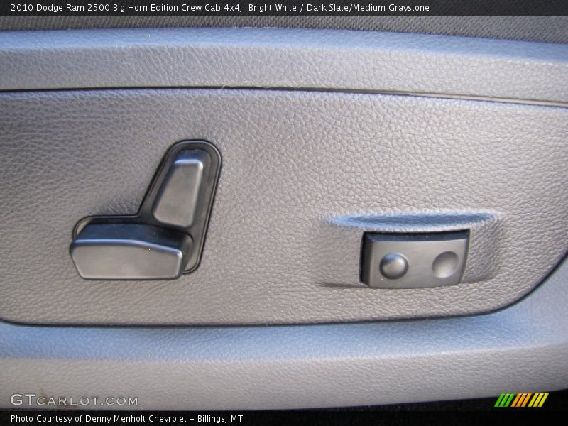 Bright White / Dark Slate/Medium Graystone 2010 Dodge Ram 2500 Big Horn Edition Crew Cab 4x4