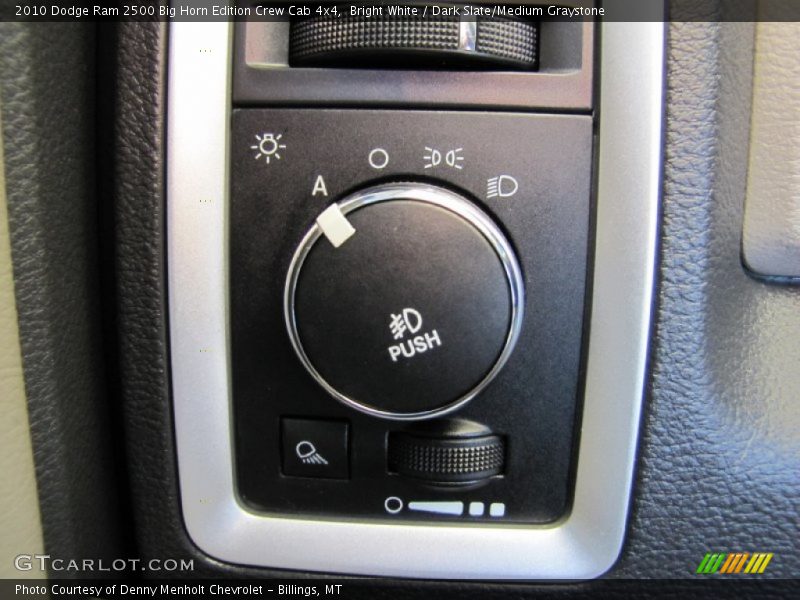 Bright White / Dark Slate/Medium Graystone 2010 Dodge Ram 2500 Big Horn Edition Crew Cab 4x4