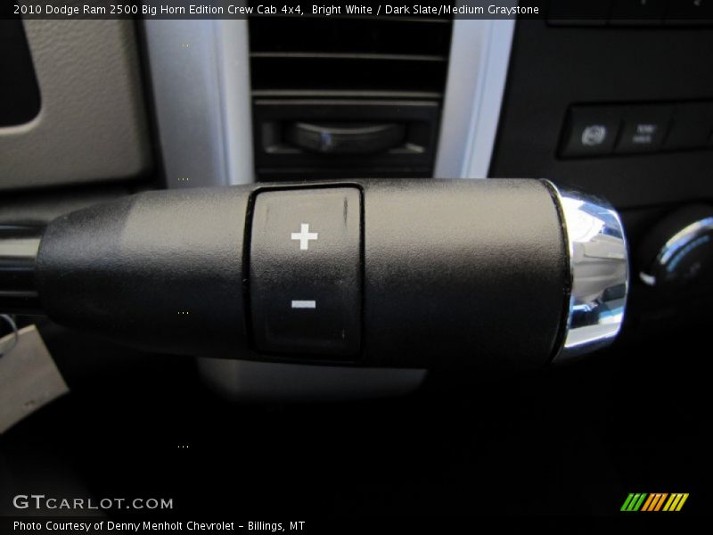 Bright White / Dark Slate/Medium Graystone 2010 Dodge Ram 2500 Big Horn Edition Crew Cab 4x4