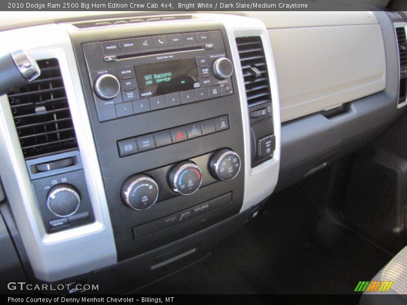 Bright White / Dark Slate/Medium Graystone 2010 Dodge Ram 2500 Big Horn Edition Crew Cab 4x4