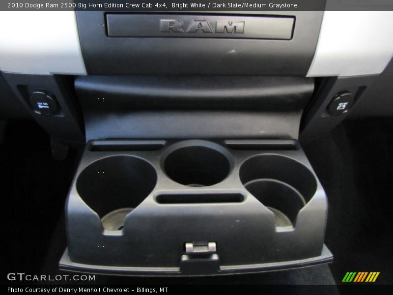 Bright White / Dark Slate/Medium Graystone 2010 Dodge Ram 2500 Big Horn Edition Crew Cab 4x4
