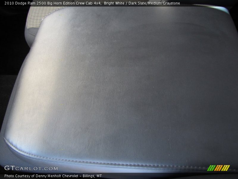 Bright White / Dark Slate/Medium Graystone 2010 Dodge Ram 2500 Big Horn Edition Crew Cab 4x4