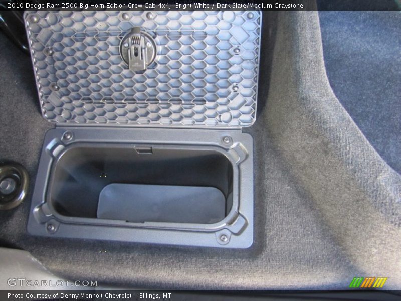 Bright White / Dark Slate/Medium Graystone 2010 Dodge Ram 2500 Big Horn Edition Crew Cab 4x4