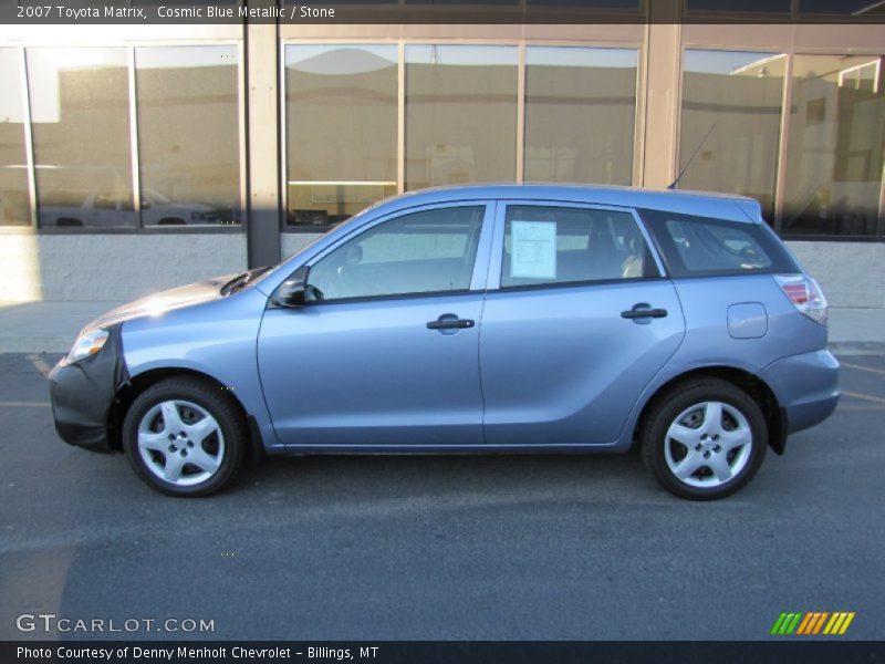 Cosmic Blue Metallic / Stone 2007 Toyota Matrix