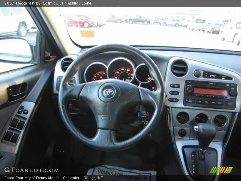 Cosmic Blue Metallic / Stone 2007 Toyota Matrix
