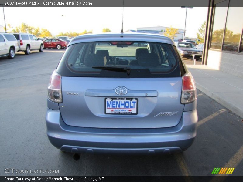 Cosmic Blue Metallic / Stone 2007 Toyota Matrix