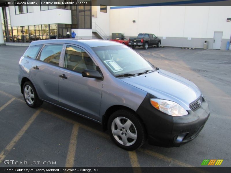 Cosmic Blue Metallic / Stone 2007 Toyota Matrix