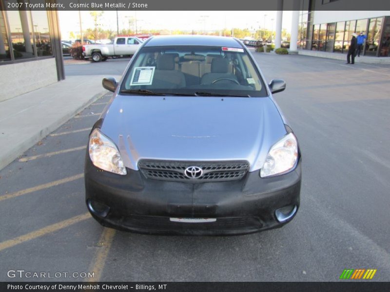 Cosmic Blue Metallic / Stone 2007 Toyota Matrix