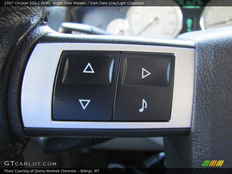 Bright Silver Metallic / Dark Slate Gray/Light Graystone 2007 Chrysler 300 C HEMI