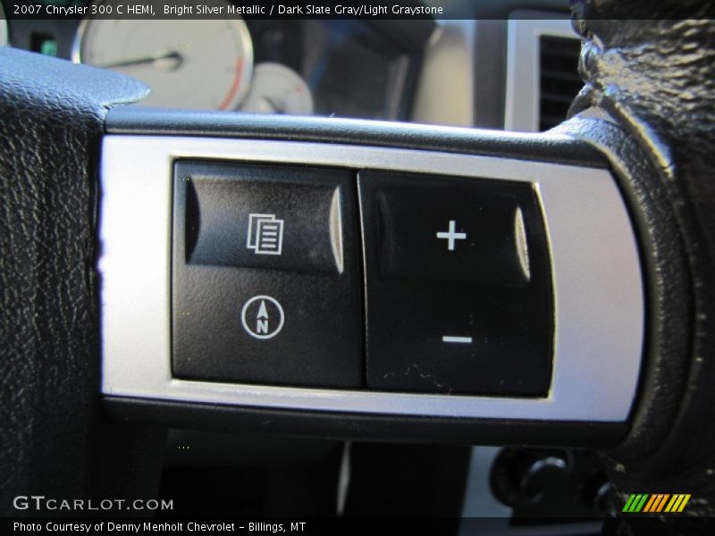 Bright Silver Metallic / Dark Slate Gray/Light Graystone 2007 Chrysler 300 C HEMI