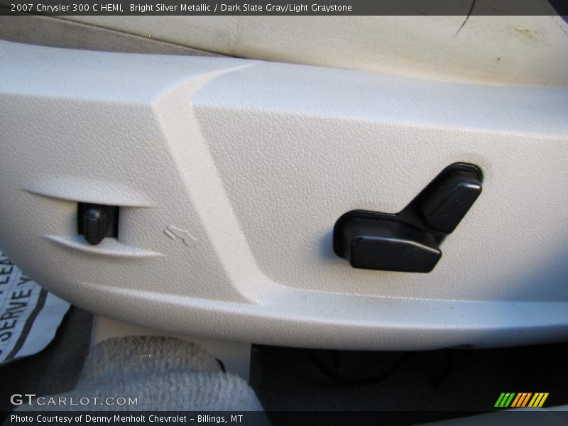 Bright Silver Metallic / Dark Slate Gray/Light Graystone 2007 Chrysler 300 C HEMI