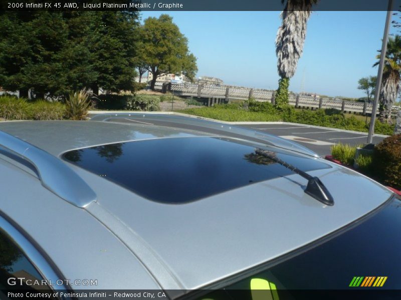 Liquid Platinum Metallic / Graphite 2006 Infiniti FX 45 AWD