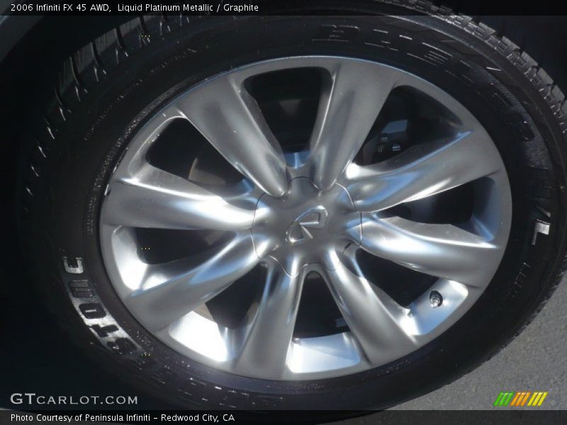 Liquid Platinum Metallic / Graphite 2006 Infiniti FX 45 AWD