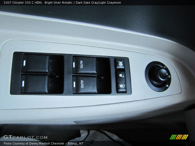 Bright Silver Metallic / Dark Slate Gray/Light Graystone 2007 Chrysler 300 C HEMI