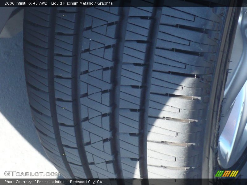 Liquid Platinum Metallic / Graphite 2006 Infiniti FX 45 AWD
