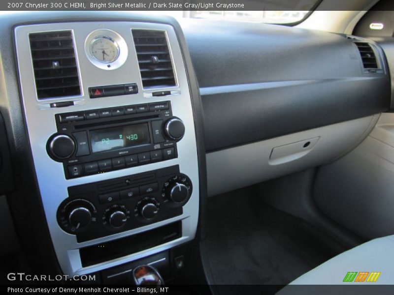 Bright Silver Metallic / Dark Slate Gray/Light Graystone 2007 Chrysler 300 C HEMI