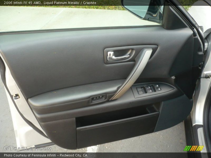 Liquid Platinum Metallic / Graphite 2006 Infiniti FX 45 AWD