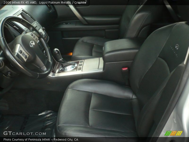 Liquid Platinum Metallic / Graphite 2006 Infiniti FX 45 AWD