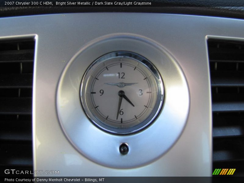Bright Silver Metallic / Dark Slate Gray/Light Graystone 2007 Chrysler 300 C HEMI