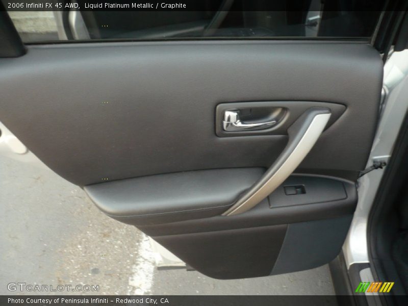 Liquid Platinum Metallic / Graphite 2006 Infiniti FX 45 AWD