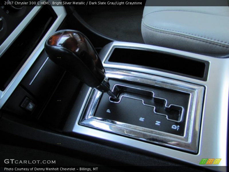Bright Silver Metallic / Dark Slate Gray/Light Graystone 2007 Chrysler 300 C HEMI