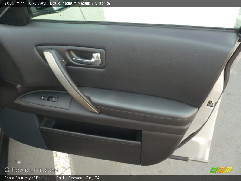 Liquid Platinum Metallic / Graphite 2006 Infiniti FX 45 AWD