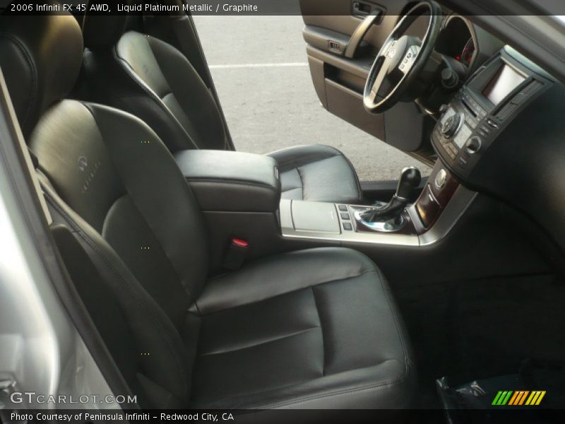 Liquid Platinum Metallic / Graphite 2006 Infiniti FX 45 AWD