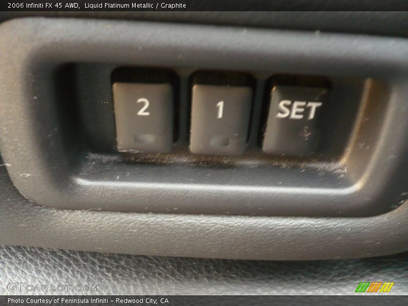 Liquid Platinum Metallic / Graphite 2006 Infiniti FX 45 AWD