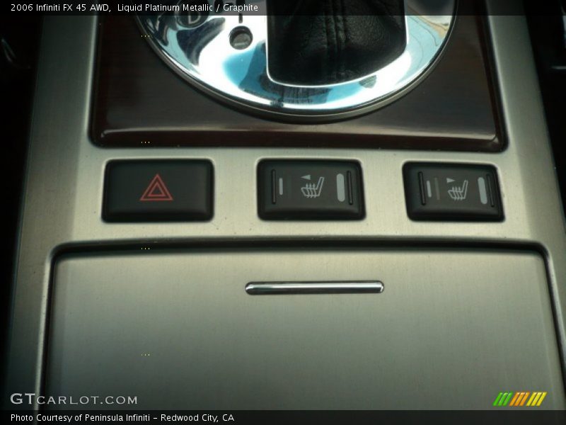 Liquid Platinum Metallic / Graphite 2006 Infiniti FX 45 AWD