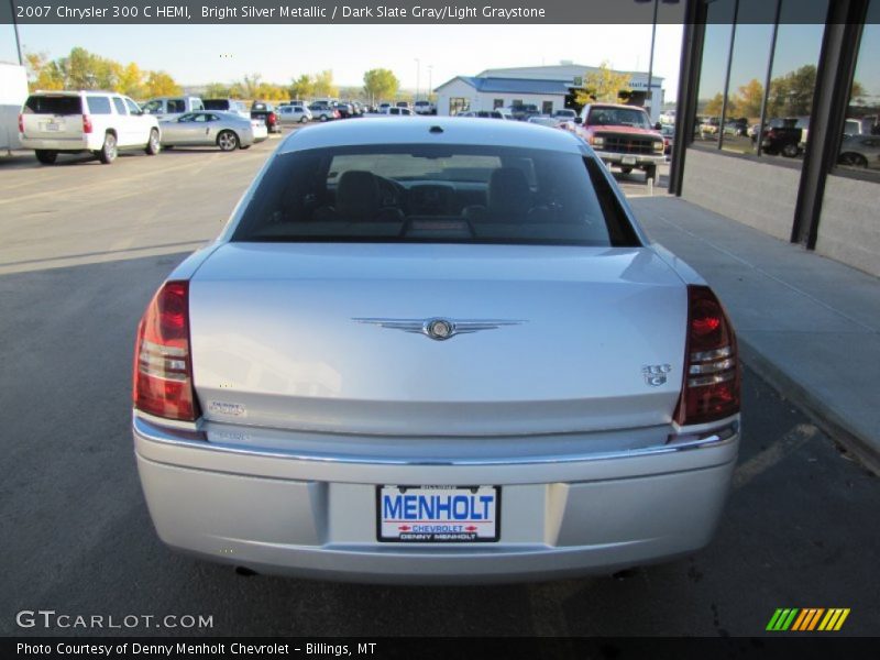 Bright Silver Metallic / Dark Slate Gray/Light Graystone 2007 Chrysler 300 C HEMI
