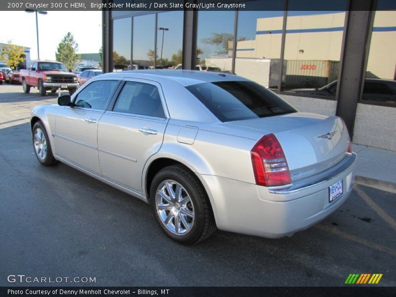 Bright Silver Metallic / Dark Slate Gray/Light Graystone 2007 Chrysler 300 C HEMI