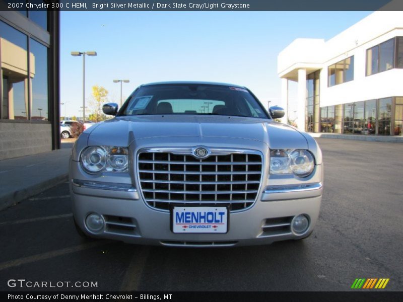 Bright Silver Metallic / Dark Slate Gray/Light Graystone 2007 Chrysler 300 C HEMI