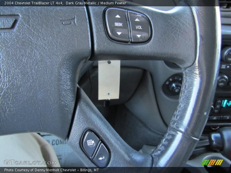Dark Gray Metallic / Medium Pewter 2004 Chevrolet TrailBlazer LT 4x4