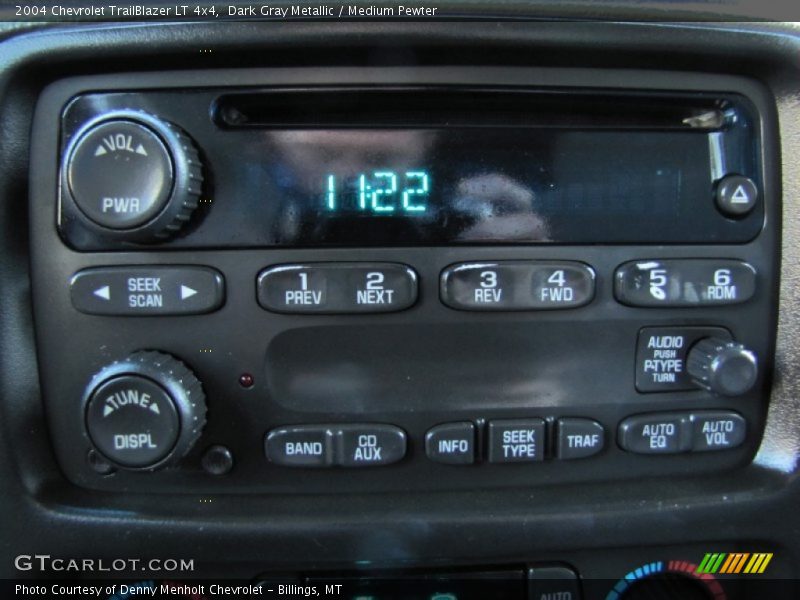 Dark Gray Metallic / Medium Pewter 2004 Chevrolet TrailBlazer LT 4x4
