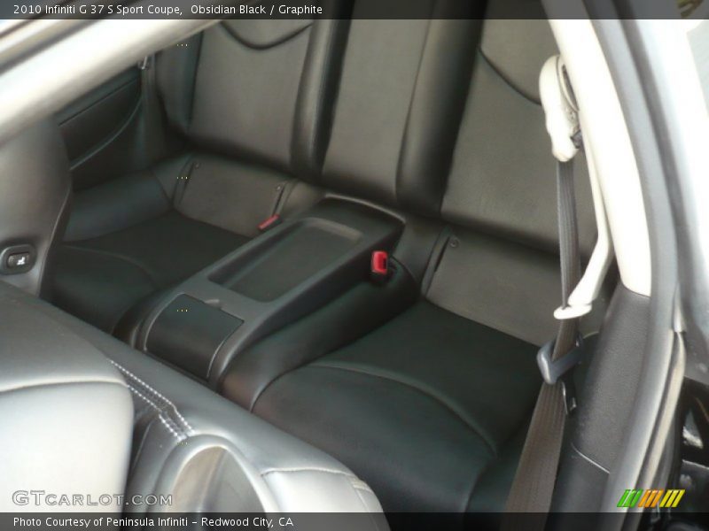 Obsidian Black / Graphite 2010 Infiniti G 37 S Sport Coupe